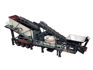 輪胎VSI制砂機破碎站